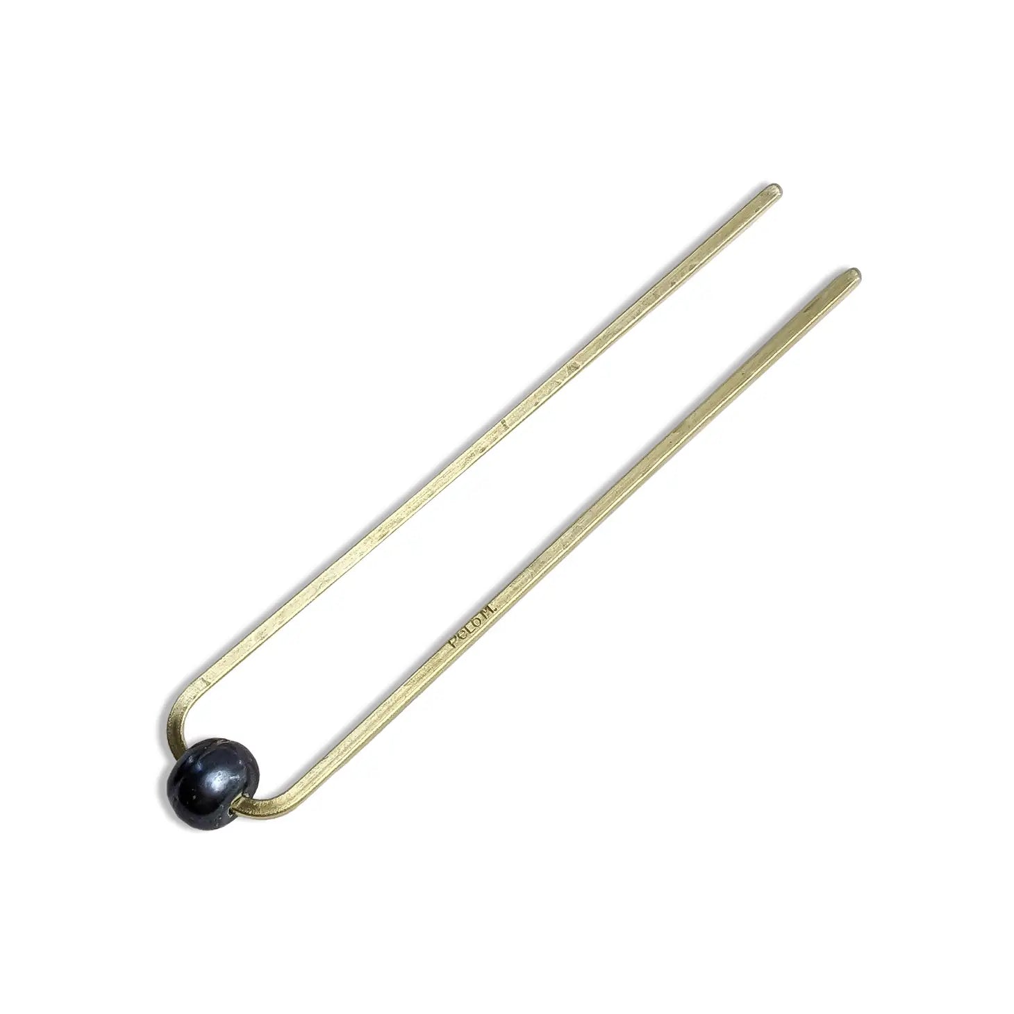 Chunky Midnight Single Pearl Hair Fork