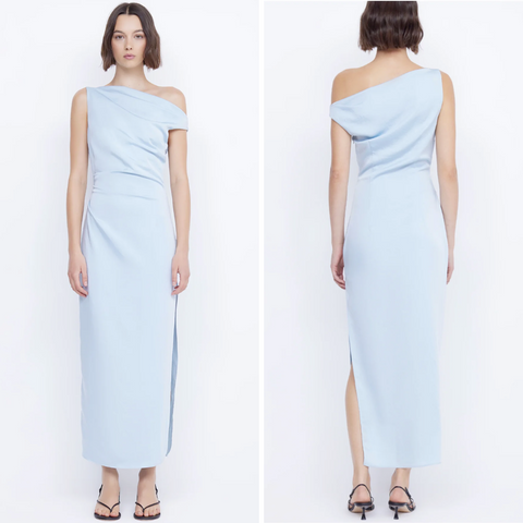 Bec + Bridge - Rochelle Asym Midi Dress - Dolphin Blue