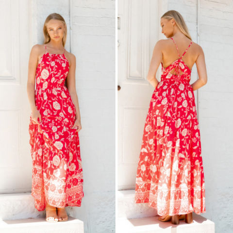 Shop White Closet Pippa Maxi Dress at She Creates Stories in Singapore