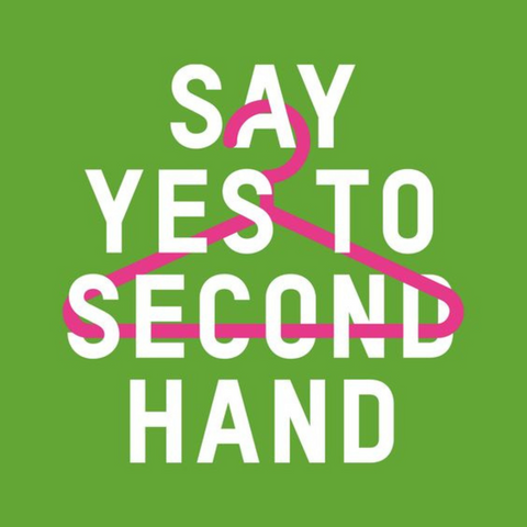 Say yes to second hand, thrift your pre loved clothes to your friends from She Creates Stories