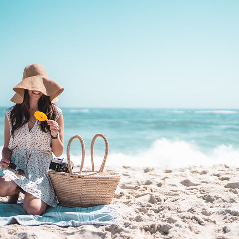 Summer Travel Outfits - Woman at Beach