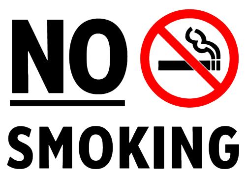 NO SMOKING SIGN GLOSSY POSTER PICTURE PHOTO non smoke cigarettes ConversationPrints