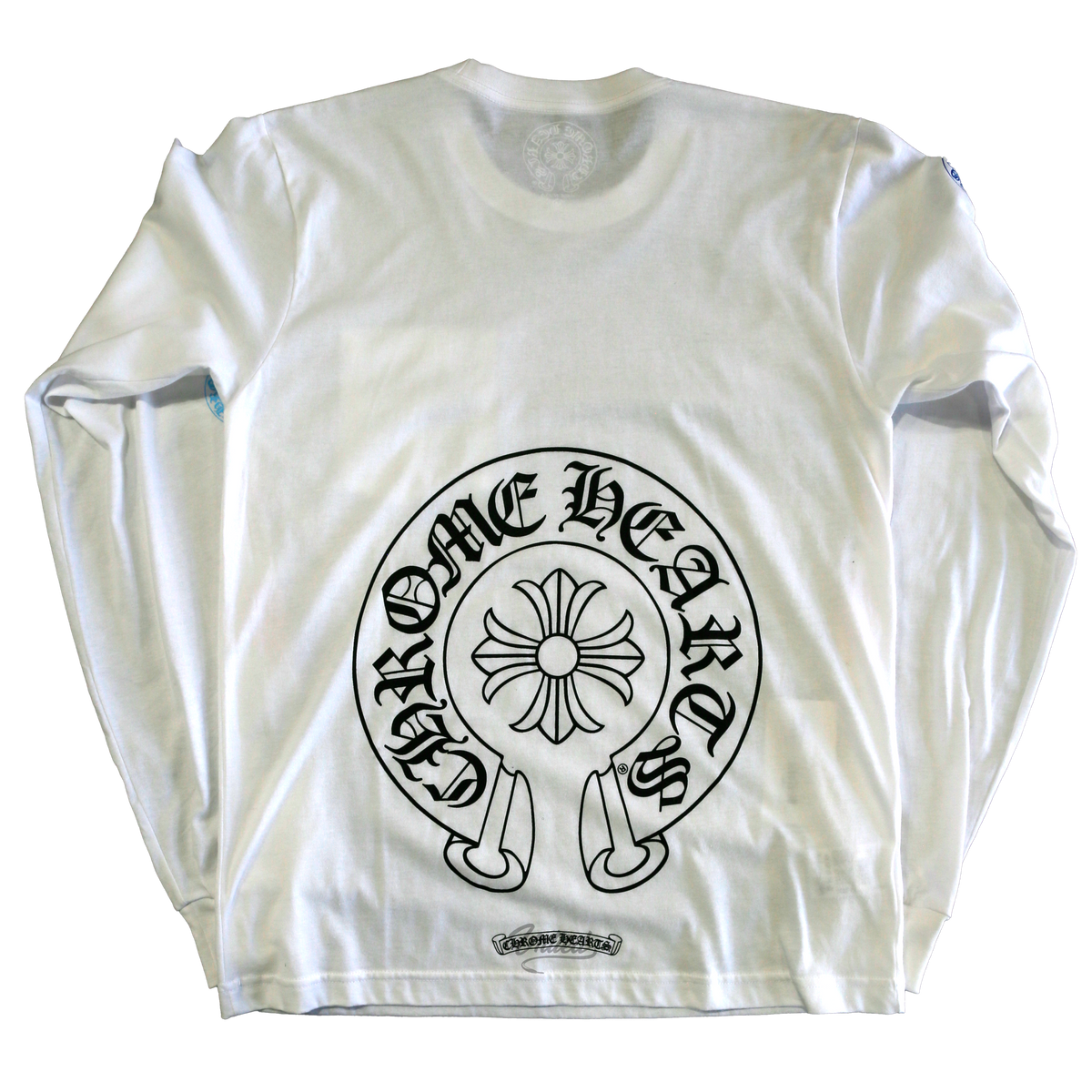 Chrome Hearts Horseshoe Long-Sleeve T-Shirt 'Black/White' | Men's Size XL