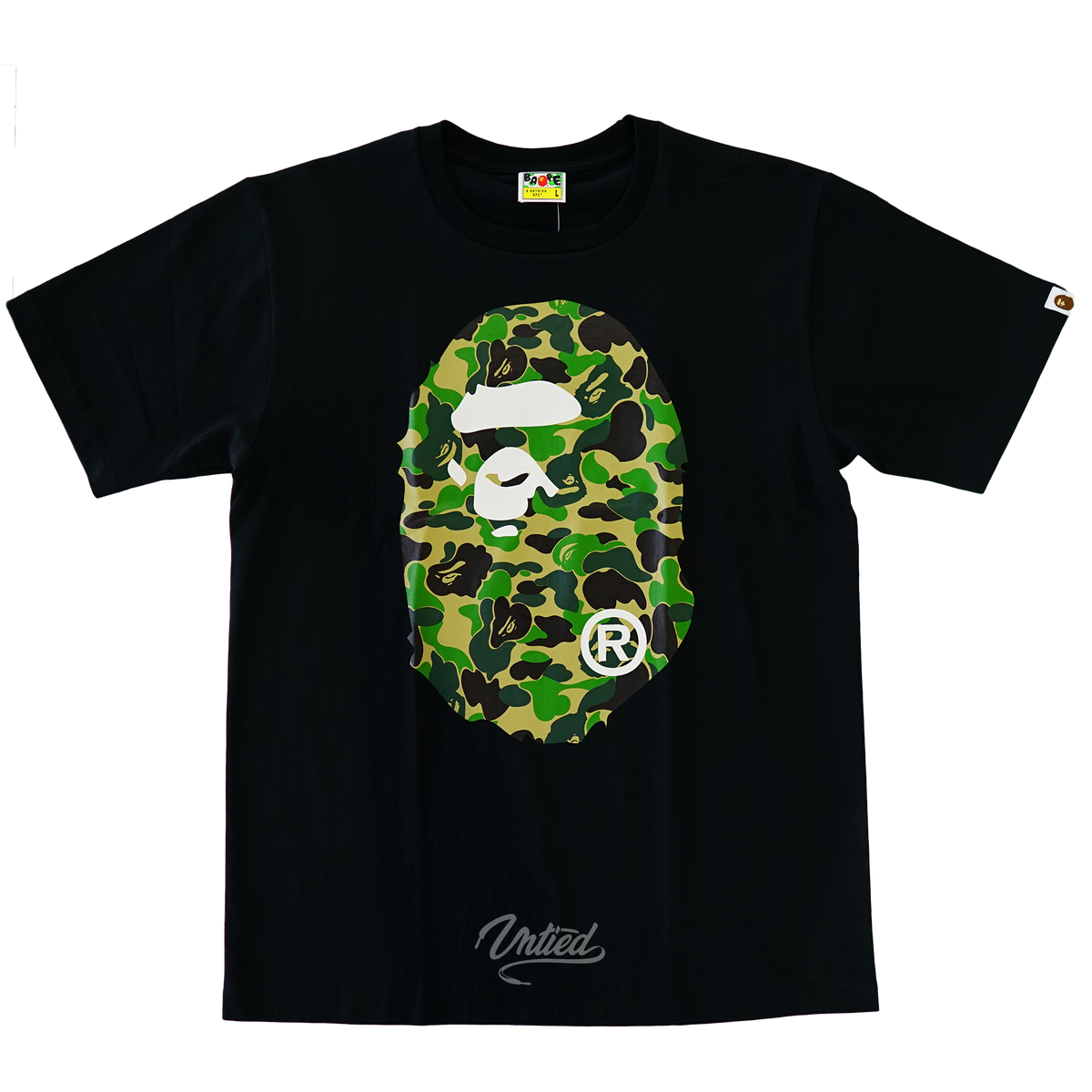 A Bathing Ape Glow In The Dark Ape Head Tee 