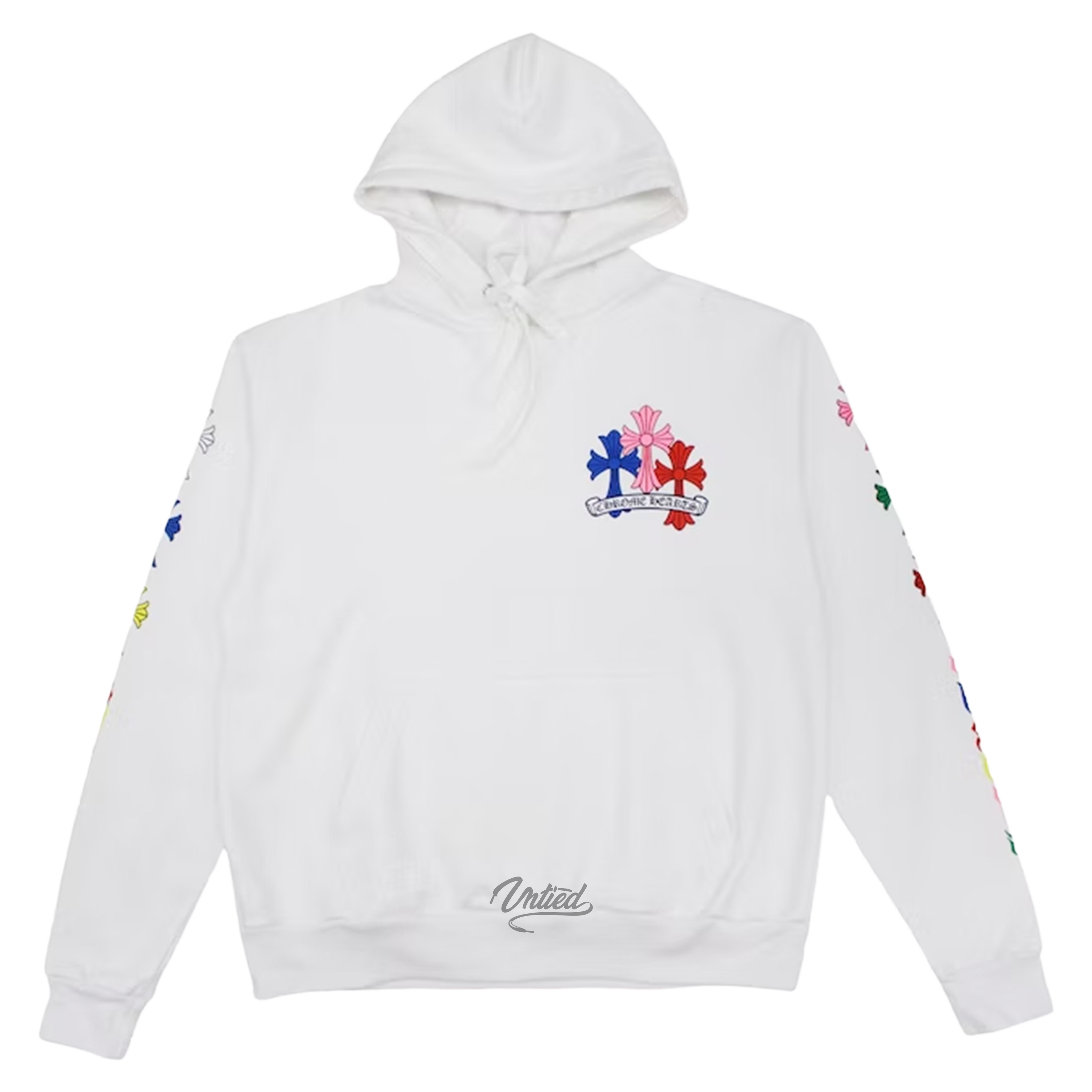 Chrome Hearts Multi Cross Scroll Hoodie 