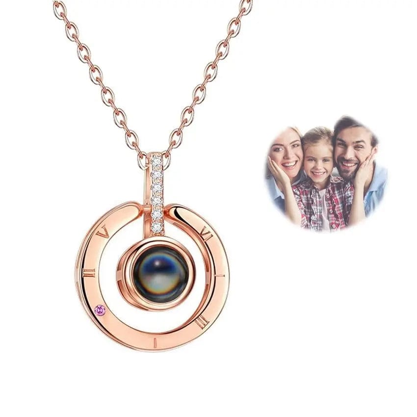 Personalised Projection Photo Necklace Custom Items