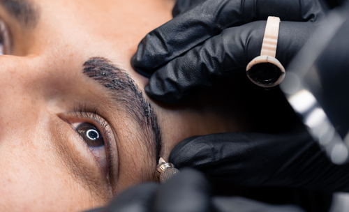 Use microblading ink for microblading