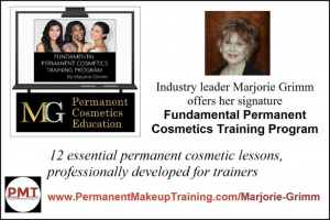 Marjorie Grimm's Fundamental Permanent Cosmetics Training Program