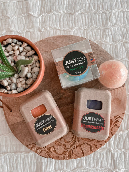 CBD Bath Bombs and CBD Soap