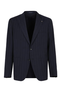 Single-breasted virgin wool jacket