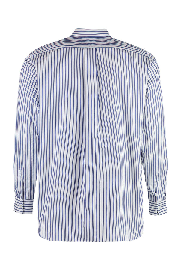 Striped cotton shirt-1