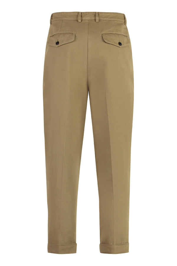 Adam stretch cotton chino trousers-1