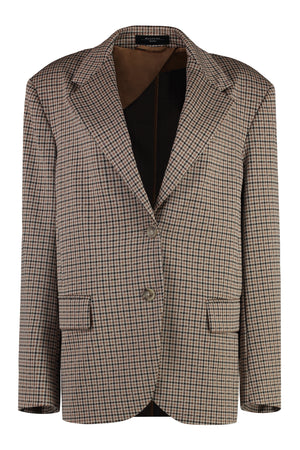 Veletta houndstooth pattern blazer-0