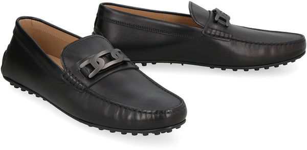 Leather loafers-2