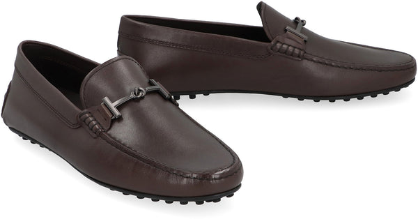 Leather loafers-2