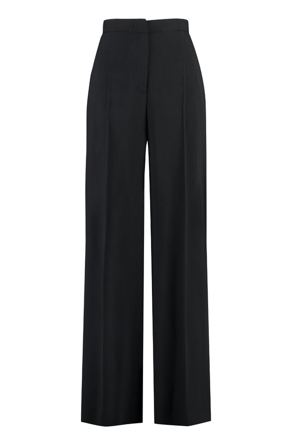 High-waist wide-leg trousers-0