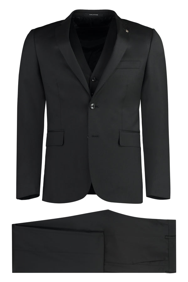 Three-piece wool suit-0