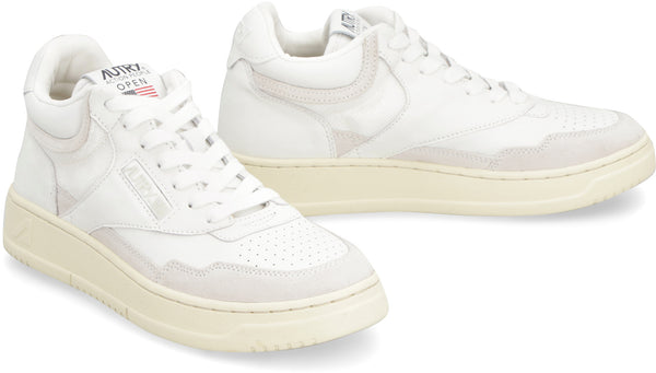 Open sneakers mid-top sneakers-2