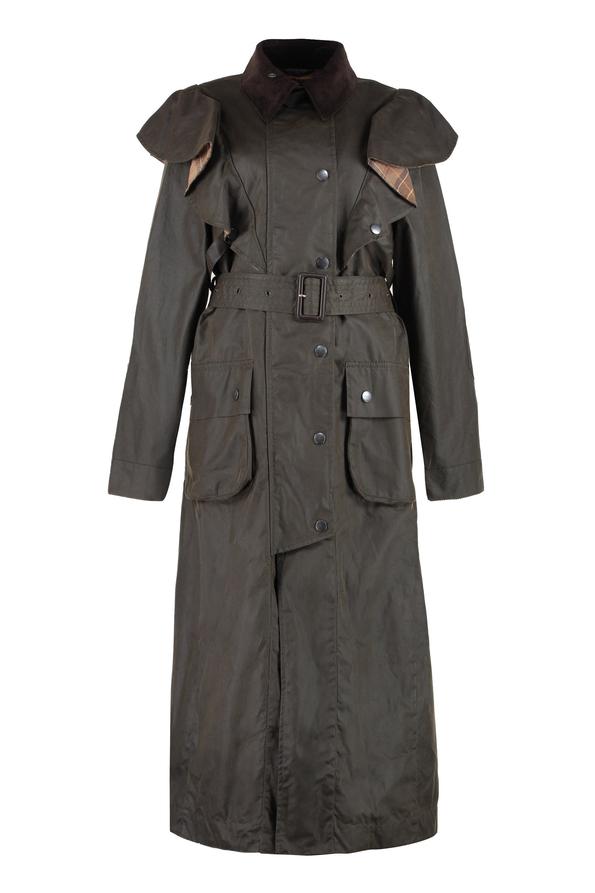 Chloé - Barbour x Chloé - Waxed cotton Dani trench coat