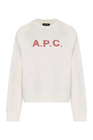 Patty Cotton crew-neck sweatshirt-0