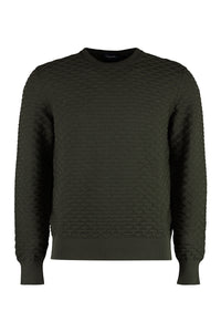 Cotton long sleeve sweater