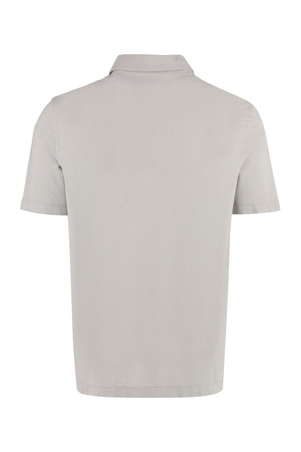 Cotton polo shirt-1
