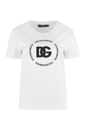 Logo cotton t-shirt-0