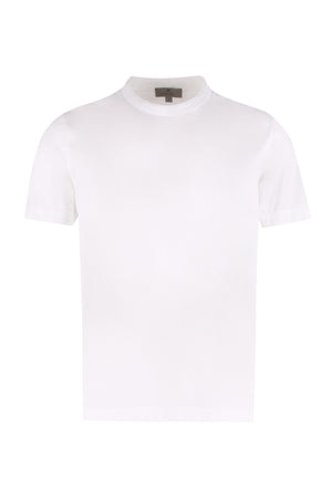 Cotton crew-neck T-shirt-0