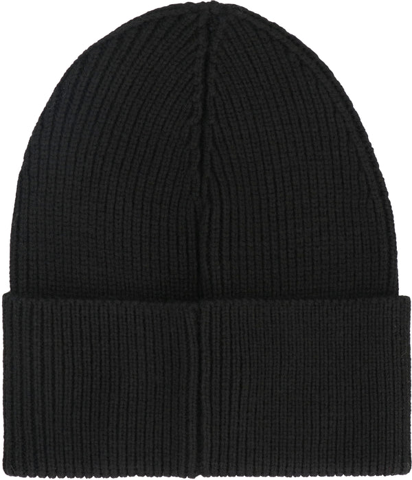 Ribbed knit beanie-2