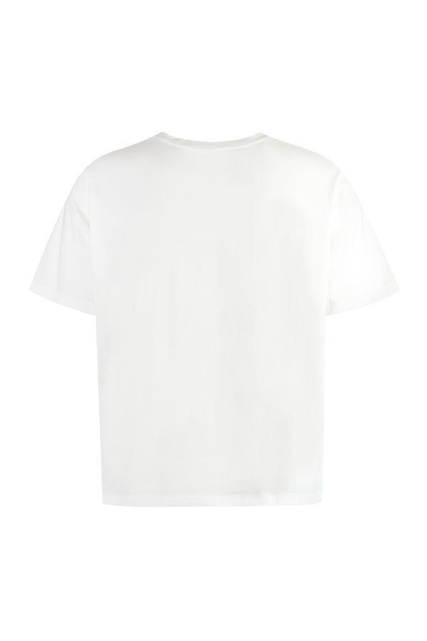 Cotton crew-neck T-shirt-1