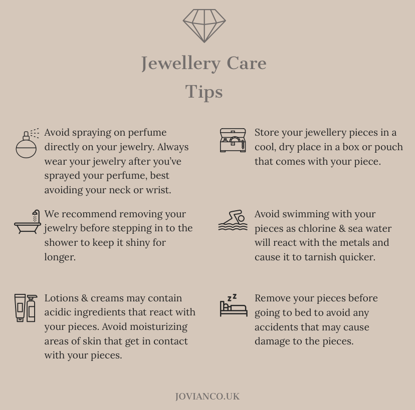 JEWELRY CARE - JovianJewellery