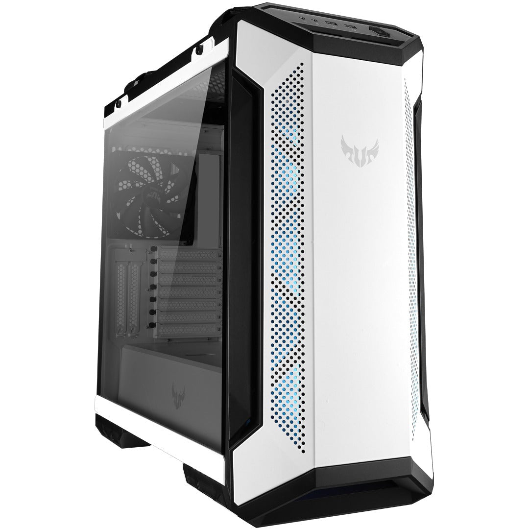 Asus PRIME AP201 TG WHITE EDITION Micro-ATX Case. Tempered Glass, Whit