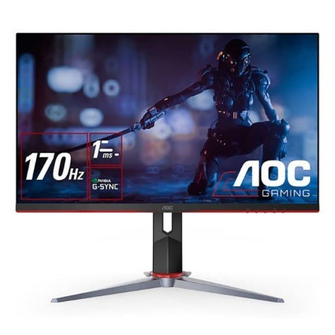 AOC U27G3X 27 4K UHD (3840 x 2160) 160Hz Gaming Monitor; NVIDIA G-Sync  Compatible; HDR; HDMI DisplayPort; G-Menu; - Micro Center