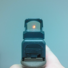 Glock with red dot or reflex sight