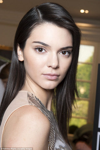 Kendall Jenner after acne treatment