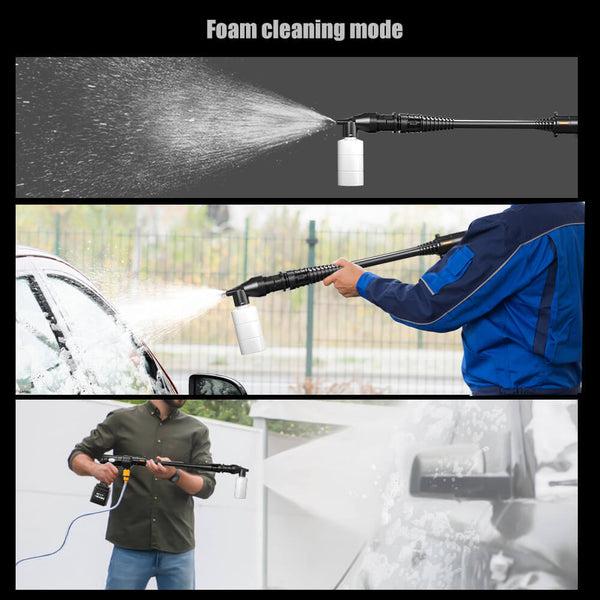 Foam cleaning mode