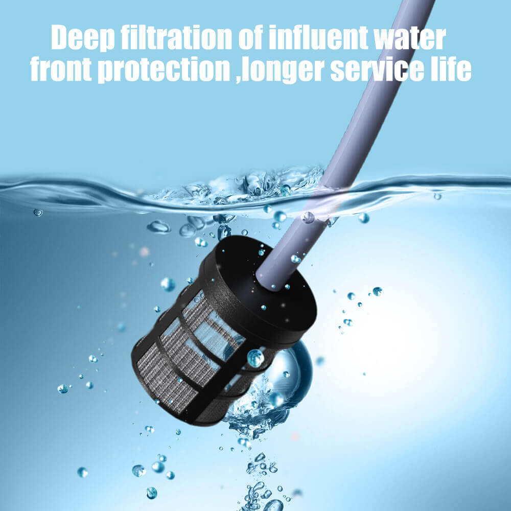 Deep filtration of influent water front protection ,longer service life