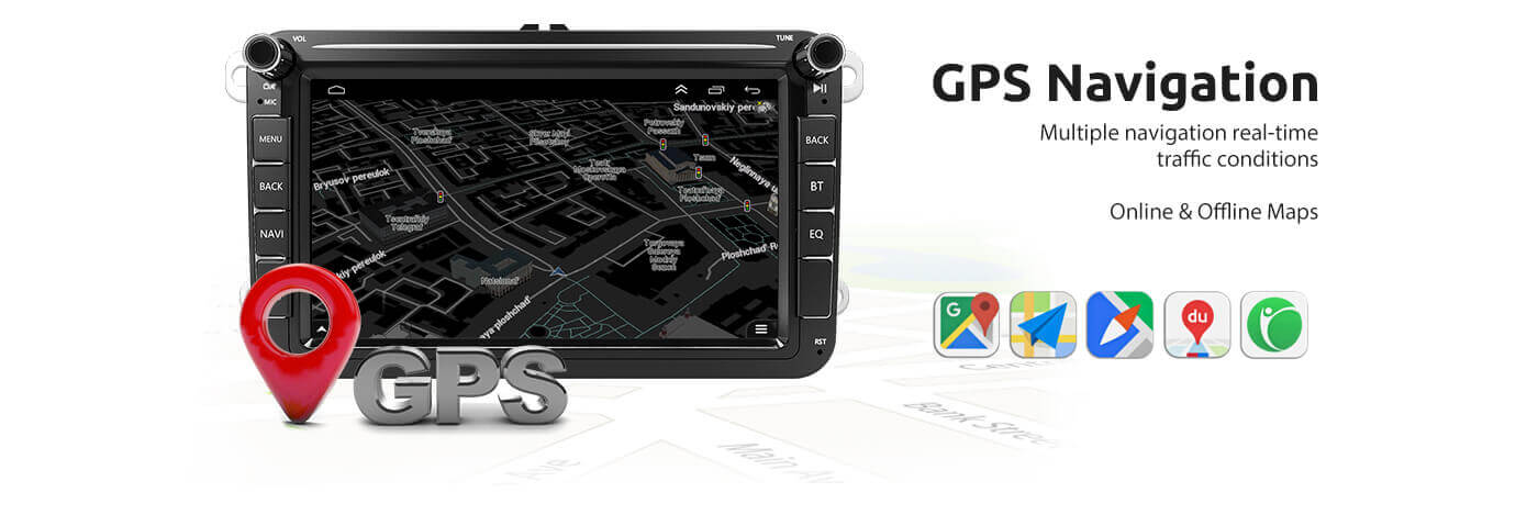 SYGAV 2 Din Android 10 Car Stereo 10.2 Radio de pantalla giratoria 4G+64G  con navegación GPS incorporado DSP Dash Kit (doble Din)