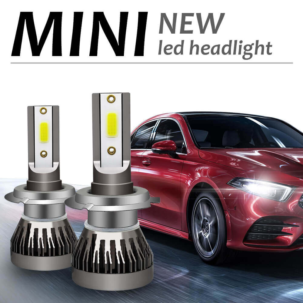 ESSGOO Mini series Car LED Headlight Kit 630000LM Bulbs High Power Beam  6000K White