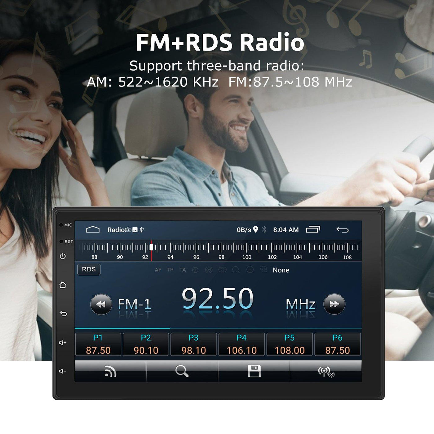slang optocht Bestaan ESSGOO AR7001 | Car Head Unit Android 11.0 Autoradio Mit Bluetooth GPS  Navigation MP3 And Video Stereo
