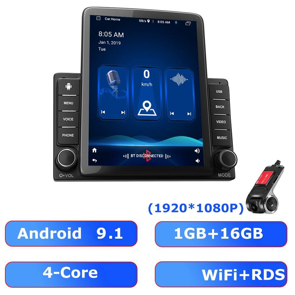 Barmhartig Een nacht wedstrijd ESSGOO 9.5 Inch 2din Android 9.1 Radio Car Stereo RDS Universal For Toyota  Nissan Autoradio GPS Bluetooth Multimedia MP5 Player