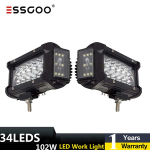 12v led work lights waterproof