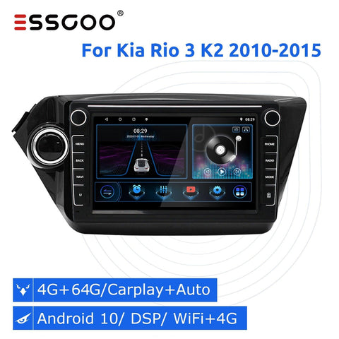 ESSGOO 9.5 Inch 2din Android 9.1 Radio Car Stereo RDS Universal