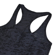 Load image into Gallery viewer, Silver Wave Ladies Burnout Tank - Black
