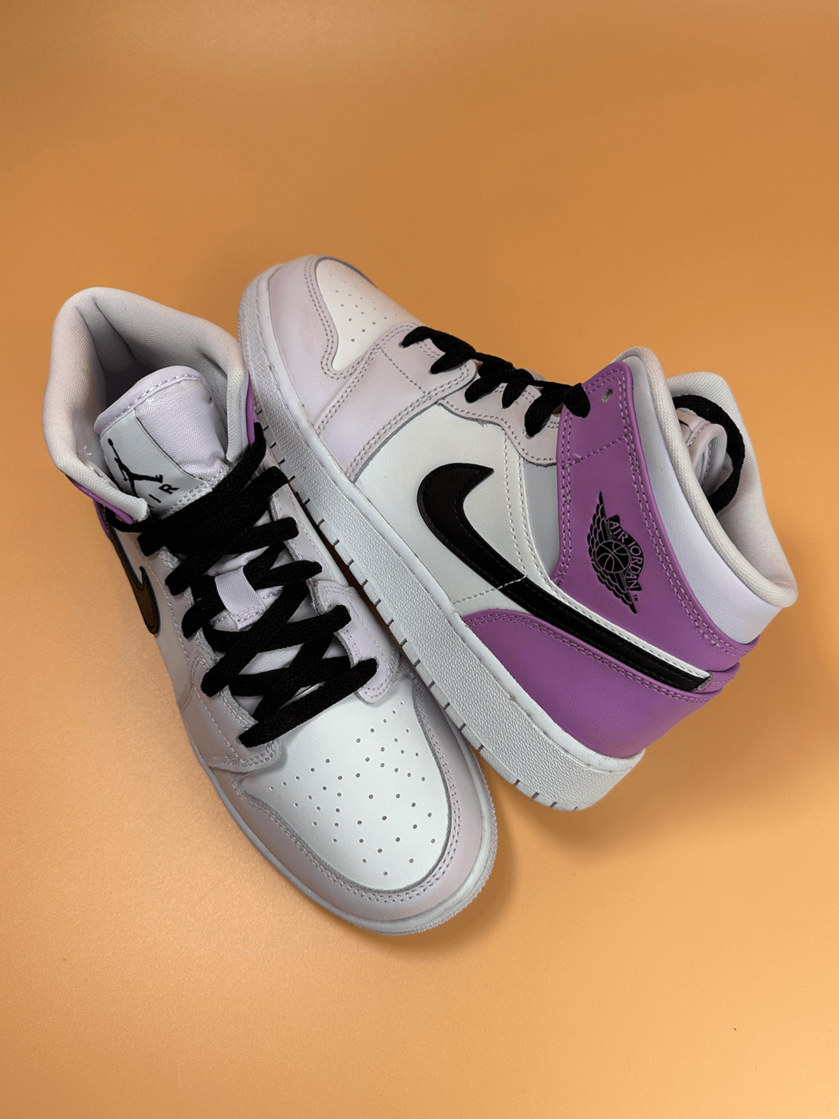 Image of Jordan 1 Mid Barely Grape