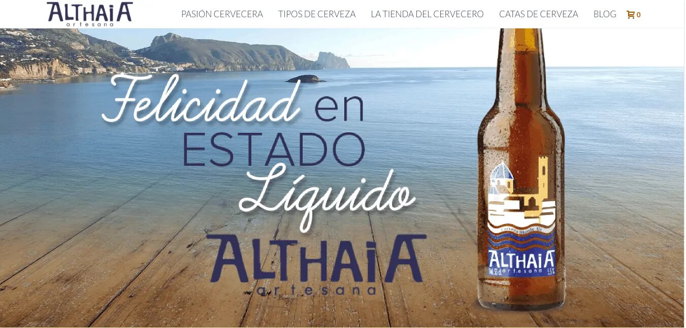 Monumental Mendigar erótico Emoción máxima: ¡estrenamos web y tienda online! – Cervezas Althaia