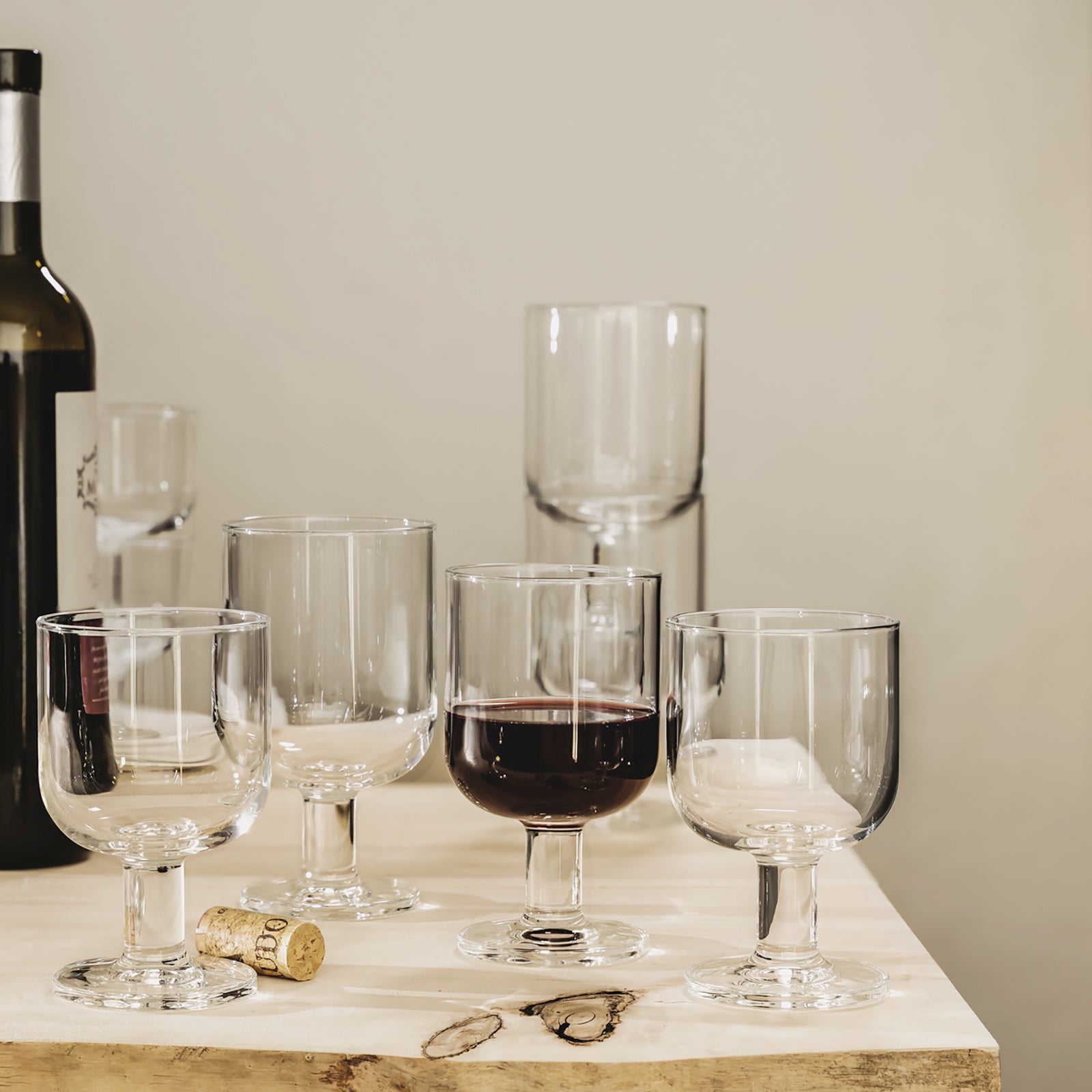 Stackable Wine Glasses Mean You'll Never Serve Zweigelt in a Jam Jar Again