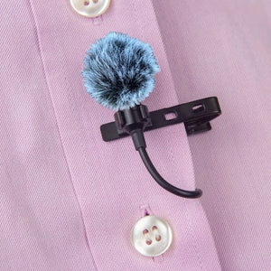 Lavalier Microphone Furry Windscreen Muff Microphone Wind Cover Fuzzy Microphone Cover for MIC Microphone Accessory H8WD - Azobay - Microphone Windscreen Muff