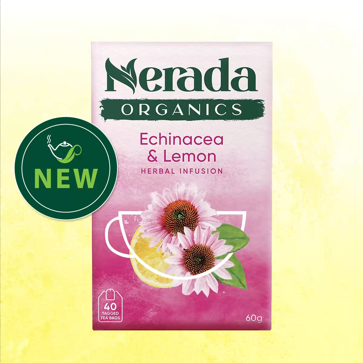 Echinacea tea packaging
