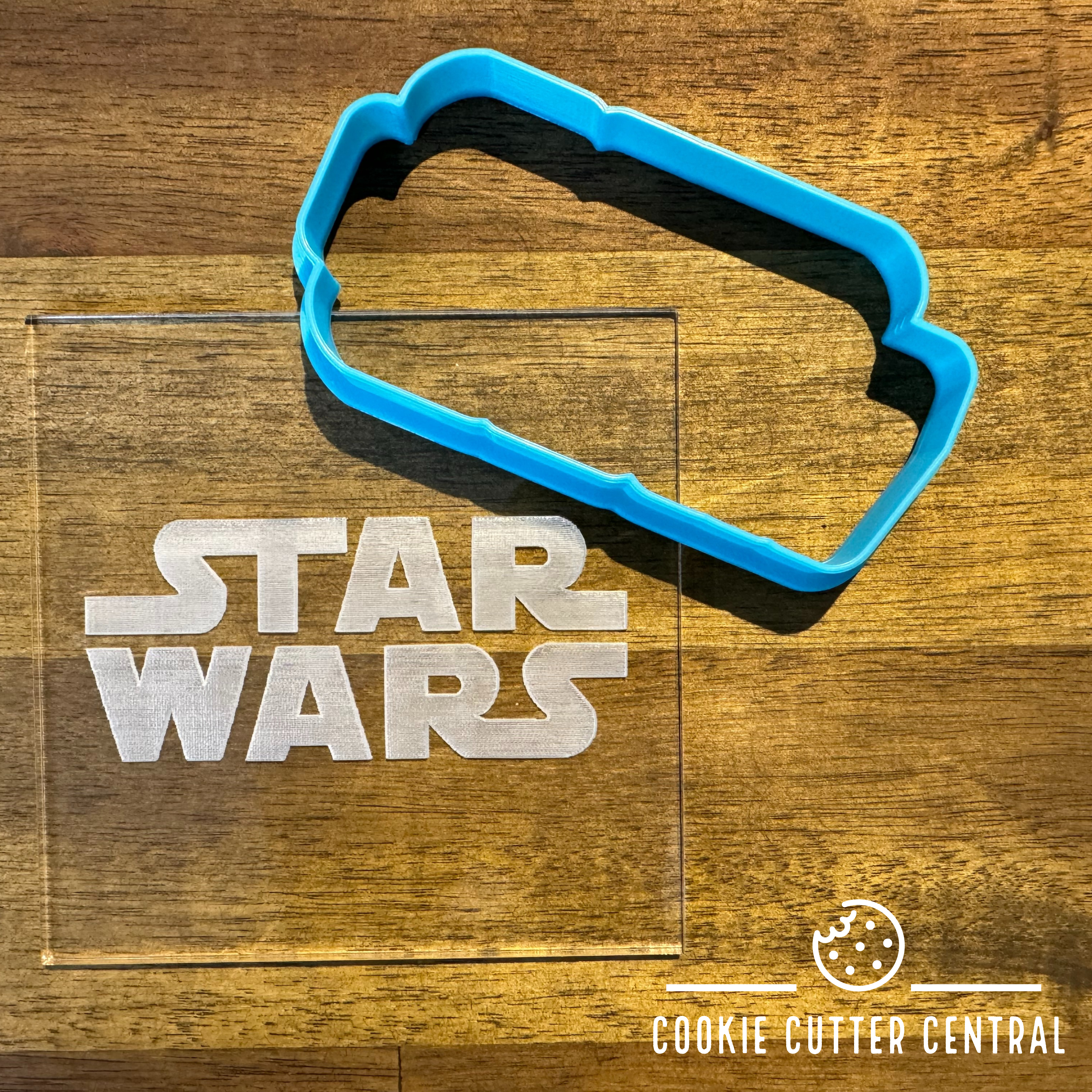 Star Wars Logo Cookie Cutter and Acrylic Debosser - Picture 1 of 1